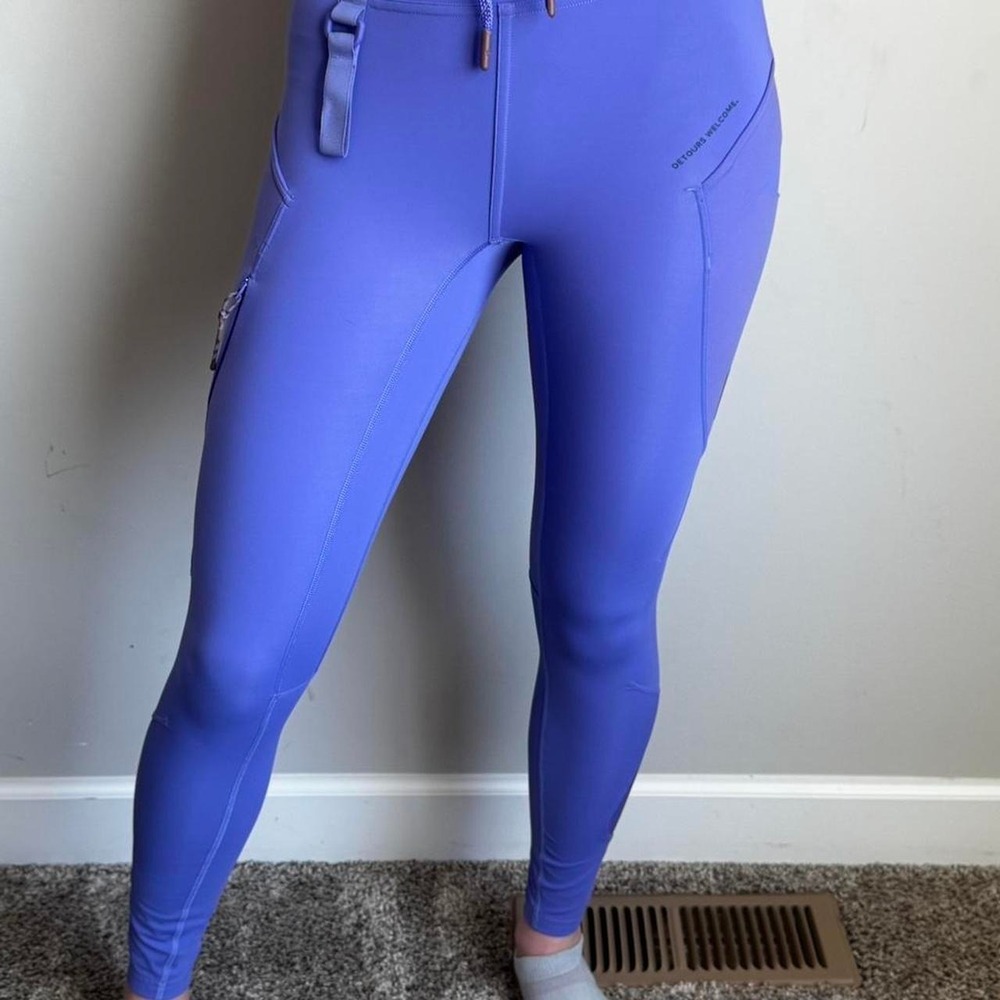 Lululemon Cargo Super High Rise Hiking Tight 25" Charged Indigo Purple - Picture 5 of 8